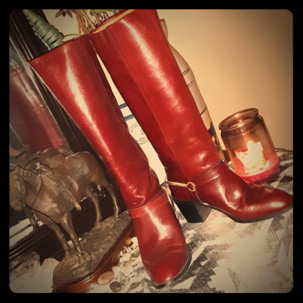 Extreme Aigner vintage riding boots 8M